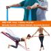 Professional 8 Yards Bulk Resistance Bands Rolls - Non-Latex Elastic Stretch Bands for PT Yoga Pilates & Home Workouts - 5 ft Blue Medium - Buy Online on GoSupps.com