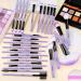 32 Pcs Professional Makeup Brush Set - Vegan, Cruelty-Free, Soft Synthetic Bristles for Eyeshadow, Foundation, Concealer, Blush, and More - Buy Online on GoSupps.com