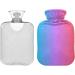 Blue-Red Gradient Heat Bottle | 1L Hot Water Bottle for Pain Relief | Ideal for Women Girls & Children - Buy Online on GoSupps.com
