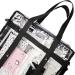 Clear Stadium Approved Tote Bag with Adjustable Shoulder Straps - Ideal Transparent Handbag for Men and Women - Buy Online on GoSupps.com