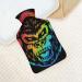 Buy Colorful Orangutan Hot Water Bottle with Plush Cover - Ideal Bed Warmer for Adults & Kids 26.5x15.3cm - Buy Online on GoSupps.com