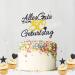 Gold Rock 11-Piece Cake Decoration Set for 80th Birthday - Elegant Cake Toppers for Men & Women Celebrations - Buy Online on GoSupps.com