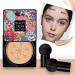 NUIBO 2 Pack Mushroom Head Air Cushion CC Cream Foundation with Sponges - Natural Matte Finish - Buy Online on GoSupps.com