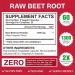 Beet Root Capsules Organic Beetroot Capsules 60 Count Beetroot Supplement for Natural Energy Support Non-GMO Gluten Free 30-Day Supply - Buy Online on GoSupps.com