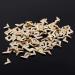 Metal Book Corner Protectors - 100 Pack Golden Yellow for Scrapbooking, Albums & Menus - Buy Online on GoSupps.com