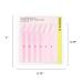 Forever 21 6pc Eyebrow Razor Set - Pink Disposable Eyebrow & Face Hair Removal Tool for Perfect Eyebrow Maintenance - Buy Online on GoSupps.com