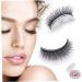 Fake Eyelashes 1 Pair Self-adhesive False Eyelashes Makeup Eyelashes with Crystal Case Realistic Lashes for Beginners Women Bushy Fake Eyelashes - Buy Online on GoSupps.com