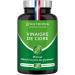 Apple Cider Vinegar - 1500 mg - With Chromium - Helps with Weight Loss Control Blood Sugar Levels - Alternative to Morosil - Neutral Flavor - 120 Vegan Capsules - Nutrimea - Made in France