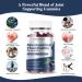 Glucosamine Chondroitin Gummies with MSM & Elderberry Extra Strength - Joint Support Antioxidant Immune Support Supplement for Adults Men & Women Minerals coenzyme Q10 DHA- 60 Blueberry Gummies - Buy Online on GoSupps.com
