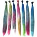 LNNXSZ Feather Hair Extension Kit 20strands 16inch 7 colors synthetic feather hair extensions for party (Color : T1B/4/30 Size : 16inches) 16inches T1b/4/30 - Buy Online on GoSupps.com