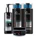 Truss Brush Keratin Leave-in Treatment Bundle with Miracle Shampoo and Conditioner Set and Hair Mask