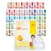 DERMAL 39 Combo Pack Sheet Mask + Vitamin Hydrogel Melting Jelly Gel Mask 4ea Bundle - Buy Online on GoSupps.com