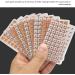 100 Transparent Ear Acupuncture Point Plaster - 600 Ear Beans & Tweezers | Ear Seed Acupuncture for Ear Point Massage - Boost Wellness & Relief - Buy Online on GoSupps.com