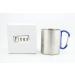 Finex 2pcs Set 11oz Stainless Steel Travel Mug with Carabiner Handle - Ideal for Outdoor Activities and Home Office Use - Buy Online on GoSupps.com