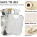 NAANLE Cartoon Bar Hot Water Bottle with Cover | 1L Heat Therapy for Pain Relief & Comfort - Ideal for Bed Hands & Feet - Buy Online on GoSupps.com