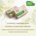 Neem Turmeric Soap - 125g | Ayurvedic Natural Cleansing Soap | Paraben & SLS Free Vegan Gluten Free | Handmade in India - Buy Online on GoSupps.com