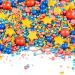 Super sprinkle Superheld (180g) |Sugar sprinkles for cake biscuits cake and much more.|All ingredients from the EU |Streusel mix from Hamburg known from TV & print |Without AZO dyes (180g) 180 g (1 Pack)