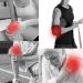 HEZHENG Cordless Compression Knee Massager with Heat - Pain Relief Therapy - Buy Online on GoSupps.com