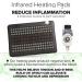 Buy Far Infrared Turmalin Heating Mat & Jade Pillows - 53.3*78.7cm | Best for Back Pain Relief Automatic Shutdown International Shipping - Buy Online on GoSupps.com