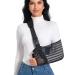 Arm Sling for Shoulder Elbow Waist Injury Medical Shoulder Immobilizer with Removable Padded Strap Breathable Arm Support Sling for Men Women Mesh Brace for Torn Rotator Cuff