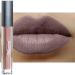 Mynena Nude Lipstick Liquid Long Lasting Kissproof Waterproof Lightweight Smudge Proof Matte Color Stay Lip Stain Talc-Free Mica-Free Gluten-Free Paraben-Free | Rosy Rossy