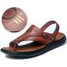 Men's Bunion Orthotic Slippers - Stylish Toe-Separate Flat Flip Flops - Soft Hallux Valgus Sandals for Pain Relief - Size 6.5 Brown - Buy Online on GoSupps.com