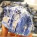 CIMWJOPS Natural Crystal Rough 1PC 150G-330G Natural Raw Cyanite Quartz Crystal Cluster Blue kyanite Rough Stone for Decoration 1pc 215g-235g - Buy Online on GoSupps.com