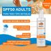 Nidaria SAFE SEA Jellyfish Sting Sun Spray SPF 50 Vegan formula Very water resistant and high sun protection for adults Suitable for sensitive skin Size 250ml - Buy Online on GoSupps.com