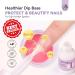 SAVILAND Dip Powder Base - Vitamin E Ultra Adhesive 15ml for Nail Art | DIY French Nails Kit with 2 Liners & 3 Replacement Brushes - Buy Online on GoSupps.com