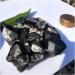 Natural Crystal Rough 100g-500g Natural Black Crystal Quartz Cluster Reiki lemurian Seed Prism Charms Stones and Minerals for Home Decoration (Color : About 400g) - Buy Online on GoSupps.com