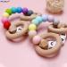 Personalized Teething Relief Ring with Name (Pearl) - Buy Online on GoSupps.com