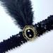 JUSTUSNX Gatsby Sequin Feather Crystal Headband 1920s Flapper Feather Headband Rhinestone Flapper Headpiece Party Supplies for Women and Girls - Buy Online on GoSupps.com