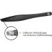 K-Pro Slanted Tweezers for Eyebrow Plucking - Professional Stainless Steel Black - 1 Piece | Buy Internationally - Buy Online on GoSupps.com