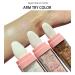 Graceice 3PCS Face Glitter Highlighter Powder Set - Gold Fairy Makeup Stick for Face, Body, Hair - Brightening & Highlighting Patting Powder - Pack of 1 - Buy Online on GoSupps.com
