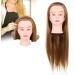 Realistic Practice Window Doll Head for Hairdressers Ideal for Beauty Teachers & Students Soft Hair Styling Puppet - Buy Online on GoSupps.com