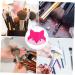 Fox Scrub Makeup Cosmetic Brush Cleaning Mat Portable Washing Tool Makeup Cleaning Mat Hair Brush Cleaner Makeup Brush Cleaner Mat Makeup Brush Cleaning Pad Makeup Brush Scrubber 17x15cm Rosy - Buy Online on GoSupps.com