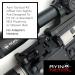 AYIN Tactical Flip Up Iron Sights Set - Rapid Transition Front and Rear Backup Sights - Picatinny/Weaver Rail, 45 Degree Offset - Buy Online on GoSupps.com