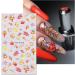 JMEOWIO 3D Embossed Fall Nail Art Stickers - Self-Adhesive Pumpkin & Maple Leaf Design | 5D Autumn Nail Supplies (4 Sheets - Buy Online on GoSupps.com