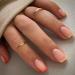 24pcs French False Nails Short Stick on Nails Red Yellow Tip Press on Nails Removable Glue-on Nails Fake Nails Women Girls Nail Art Accessories 0252Y53