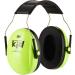 3M Peltor Kid Ear Defender H510AK - Neon Green | Child Hearing Protection Earmuff for Noise Levels 87-98dB | Adjustable Size for School Concerts, Festivals, Fireworks, Sports Events | SNR 27dB | Green Child Standard - Buy Online on GoSupps.com