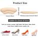 Sibba Heel Pads Protectors Feet Inserts - Non Slip Cushion Shoes Grips for Ankle Support (3 Pairs) - Buy Online on GoSupps.com