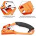 TBET Hand Ascender Rope Clamp - Right-Handed Climbing Equipment for 8mm-13mm Rope | Durable Climbing Handle in Green/Orange/Gray - Buy Online on GoSupps.com