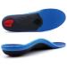 TOPSOLE Orthotic Insoles Plantar Fasciitis Insoles Arch Support Insoles for Flat Feet Foot Pain High Arches OverPronation Metatarsalgia Heel Pain Insoles for Men and Women (UK-5-24cm Blue Color) UK-5-24cm Blue Color