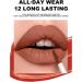 12 Colors Matte Liquid Lipstick Long Lasting Moisturizing Makeup Supplies for Women Girls - Buy Online on GoSupps.com