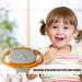 Youngwier 360 Rotatable Gyro Bowl for Toddlers | Anti-Spill & Scalding Protection - Smooth Design - Buy Online on GoSupps.com
