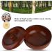 TMISHION Wooden Shaving Bowl with Lid - Men's Shaving Soap Cream Brush Container | Face Cleaning Tools | Foaming Cup with Cover - Buy Online on GoSupps.com