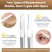 Premium Dermaplaning Tool for Face - 20 Blade Refills | Exfoliate Smooth Skin & Remove Peach Fuzz | Ideal Facial Shaver for Women - Buy Online on GoSupps.com