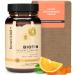 Future Kind Vegan Biotin Gummies (60ct) - Biotin Vitamins for Hair Skin and Nails with VIT A C & E - Vegan Hair Skin and Nails Vitamins for Women & Men - Orange Flavored Biotin Hair Growth Vitamins