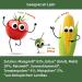 Freche Freunde Organic Crunchy Sticks - Three Vegetables Snack for Kids & Babies (12+ Months) - No Added Salt - Pack of 8 (8x30g) - Buy Online on GoSupps.com