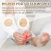 2 Pairs Metatarsal Pads - Honeycomb Forefoot Cushions for High Heels | Invisible & Reusable Foot Pads for Pain Relief - Soft Toe Pads for Women & Men (Beige - Buy Online on GoSupps.com